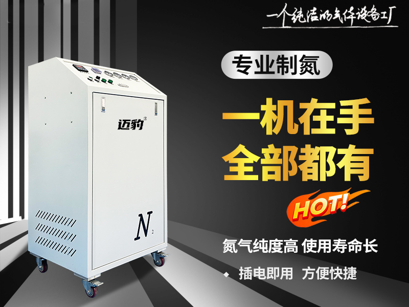 小型氮气发生器 高纯度 便携箱式 制氮机工厂加工 一体式食品充氮设备